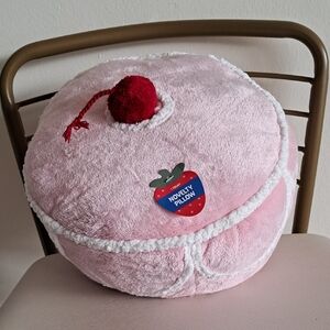Target Pink and Red Cake Pillow